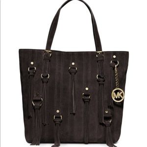 Michael Kors large Presley bag in coffee leather